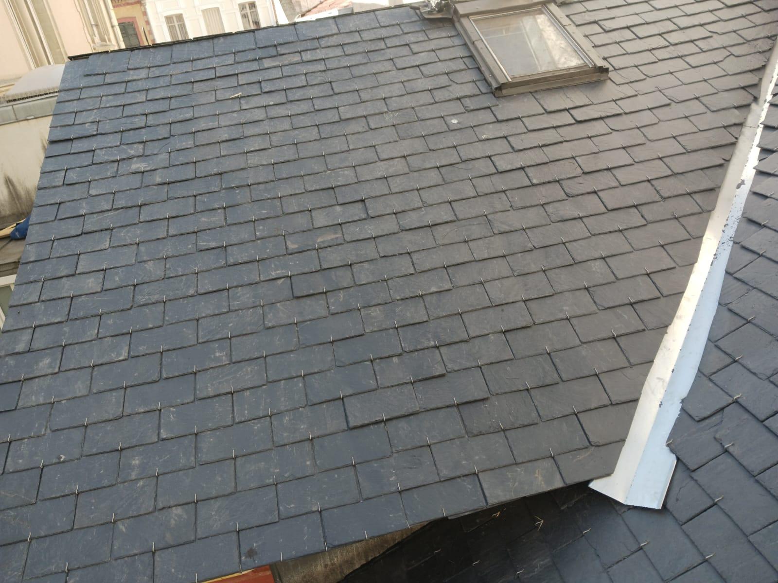 Chantier de couverture en Île-de-France